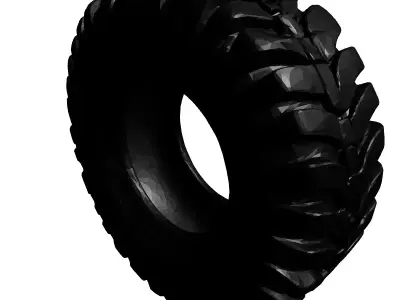 OffRoad Mud Terrain Tire 3D model