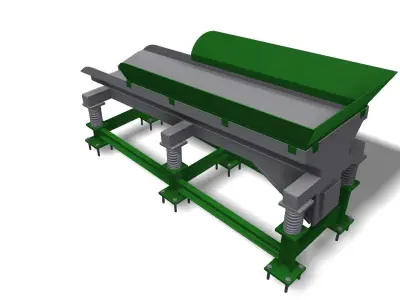 Vibrating feeder 3D model