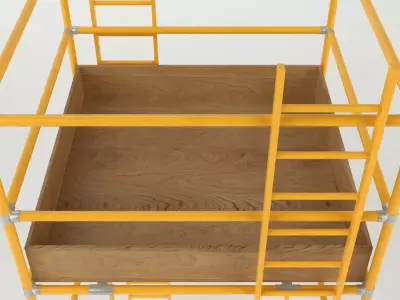 Scaffold tower 15 3D model