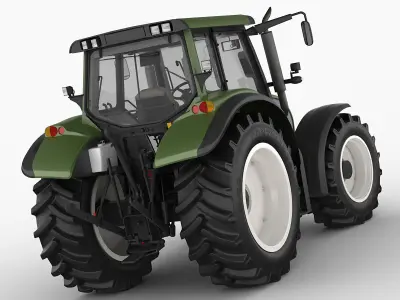 Valtra N142 tractor 3D model