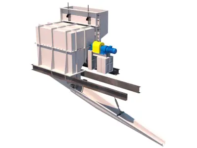 alimentador conveyor system 3D model