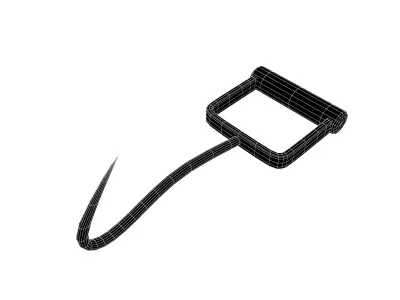 Hay Hook v1 002 Low-poly 3D model