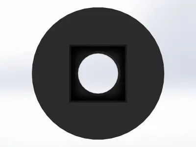 Soquete Longo 38mm x 1 pol Long Socket 3D model