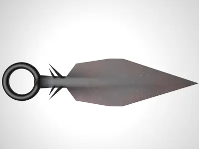 Throwing Knife Free 3D model