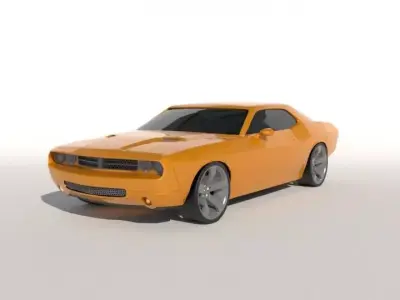 Sport car Free 3D model V1