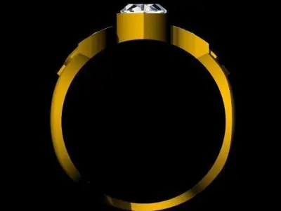 vanki  ring 3dm file 3D print model