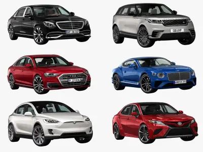 Car Collection Vol-1 3D model