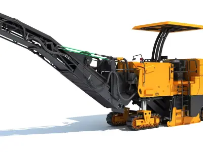 Cold Planer 3D model