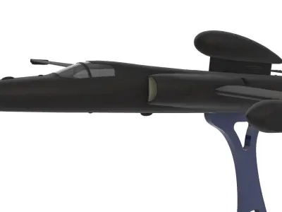 Lockheed U-2 3D print model