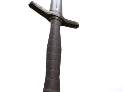 Old Sword Low-poly 3D model order
