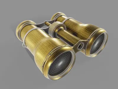 Binoculars 3D model 3D model