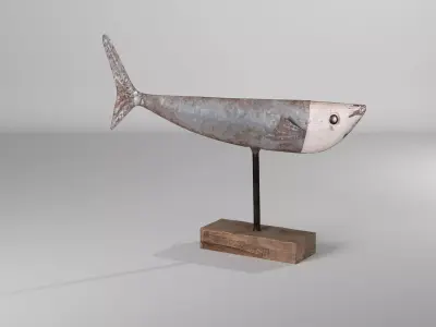 Antonucci Fish Figurine 3D model
