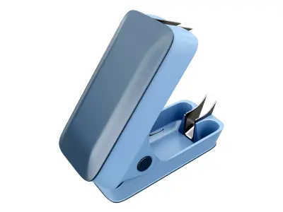 Office staple remover 3D model