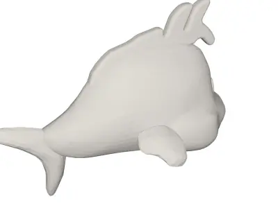Toy fish 3D model