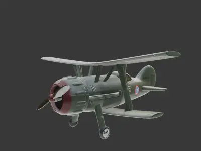 Military Airplane for 3D Printing 3D print model