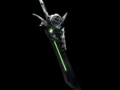 Sci fi Blade 3D model