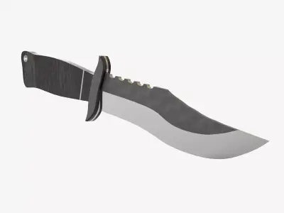 Combat Knife Low-poly 3D model buy