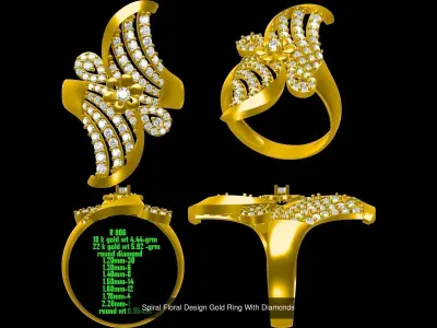 JCD 12 RING FILES 3D Model Pack