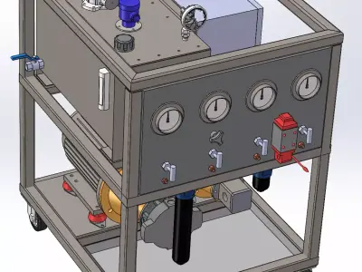 generator model 3D model