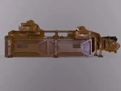 SpaceShip Loader 3D model