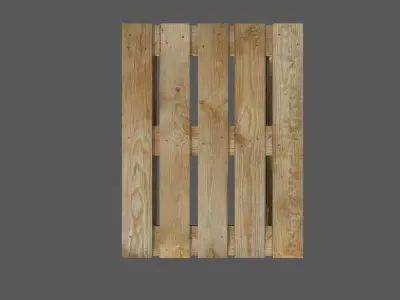 Pallet wooden Free low-poly 3D model purchase