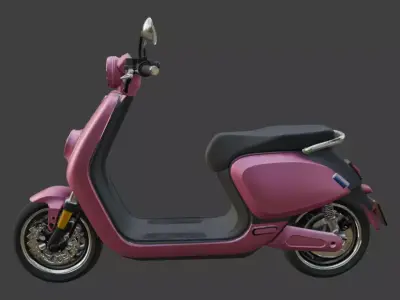 Electric Scooter 3D Model 3D model order