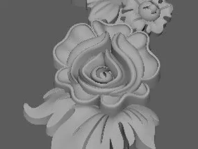dekor ornament 3D model 209