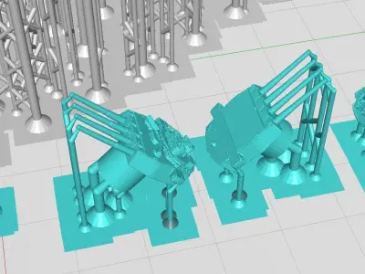 Battleship Duke of York 1200 3D print model