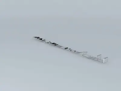 The weird supersport bike race Free 3D model