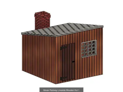 Model Railway - Modern Lineside Equipment 3D Model Pack