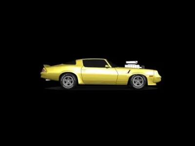 chevrolet camaro 2009 Free 3D model