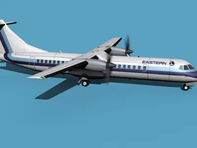ATR  ATR-72-600 Eastern Express 3D model