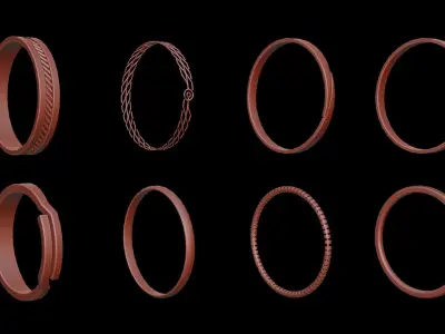 Basic Ring Pack  3D model