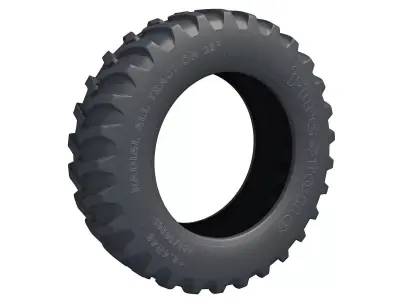 Off Road Tractor Tire 3D model