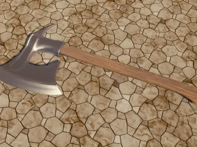 Heavy Axes 3D model