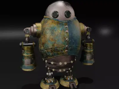Robot  Free 3D model