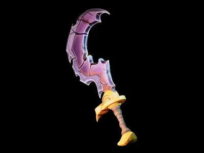 Stylize Axe Low-poly 3D model purchase