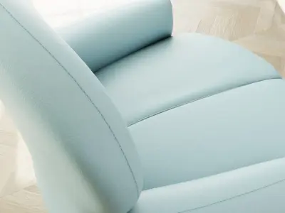 Furniture Accent Chairs Bohemian 006 Low-poly 3D model