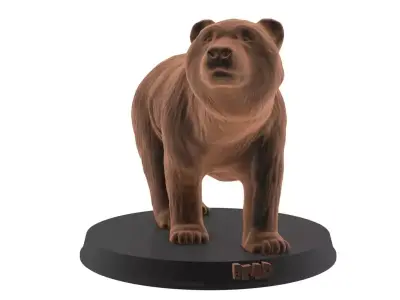 Bear printable Free 3D model