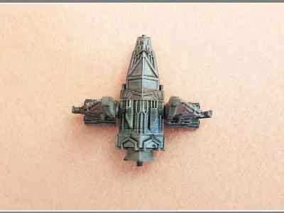 Space Crusader 3D model