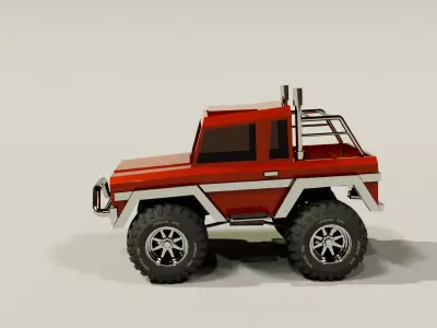 Off-Road Truck 3D model purchase