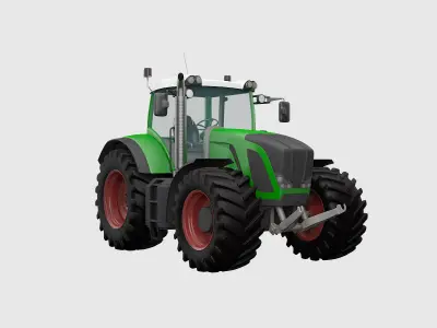 Tractor 01 3D model