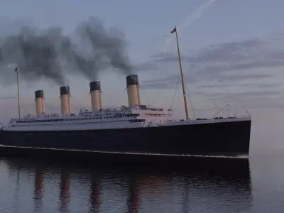 RMS Titanic 3D model