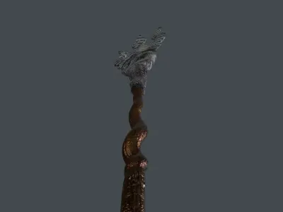 ARMR-001 Trident Low-poly 3D model