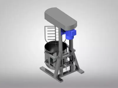 planetary mixer 3D model