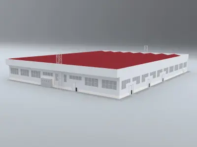 INDUSTRIAL STRUCTURES 8 3D model