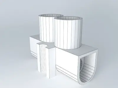 Screw terminal Free 3D model