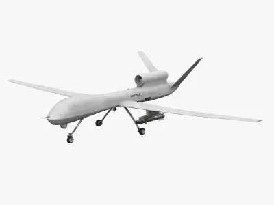 UAV Drone 3D model by weeray