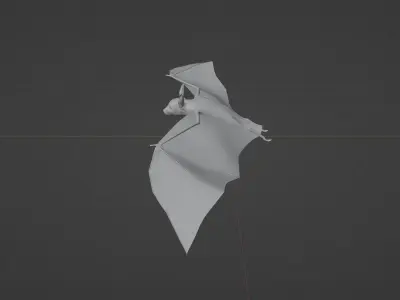 Bat - 3D Model 3D model