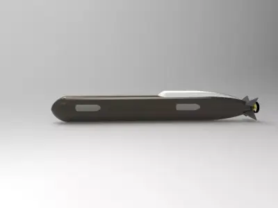 XLUUV ORCA 3D print model